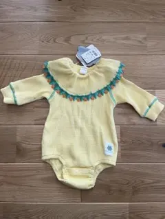 futatuto イエロー ロンパース 70サイズ