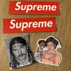 シュプリーム　supreme シール　4枚セット