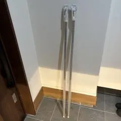 可動棚 DIY 南海プライウッド アームハング棚柱SS 高さ1200mm 4本のサムネイル