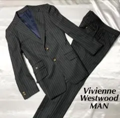 Vivienne Westwood MAN ストライプ スーツ セットアップのサムネイル