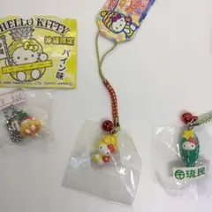 【激レア】ハローキティ　フルーツバージョン　パイナップル　パイン　ストラップ 2025年最新】パイナップルキティの人気アイテム - メルカリ