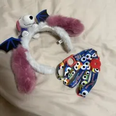 usj カチューシャ　スヌーピー　ハロウィン　セサミストリート　限定