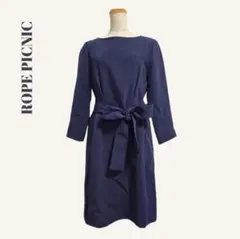ROPE PICNIC 新品タグ付き ウエストリボンワンピース 38