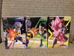 HUNTER×HUNTERフィギュア ゴン キルア ヒソカ G.I.編 セット