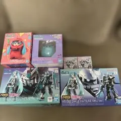【セット販売】初音ミク×ガンダム RG＆関連グッズまとめ売り セット販売】初音ミク×ガンダム RG＆関連グッズまとめ売り - メルカリ