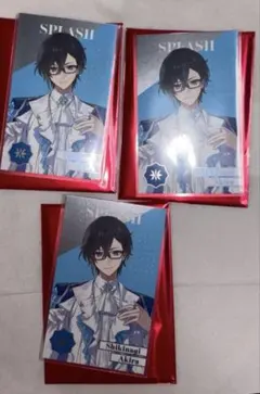 にじさんじ 8周年 　メタルカード　四季凪アキラ　3枚セット