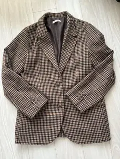 FREAK'S STORE チェック柄 テーラードジャケット Fサイズ