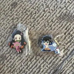 鬼滅の刃 ラバーストラップ 竈門禰豆子 嘴平伊之助