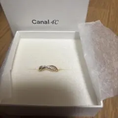 Canal 4C ウェーブデザインリング