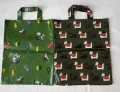 ハロッズのビニールバッグ