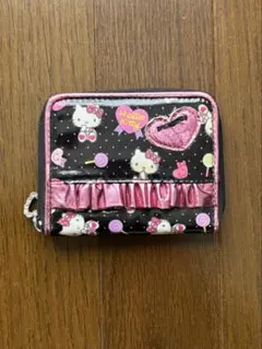レア✨️ キティちゃん 財布 黒ピンク