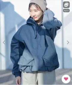 【未使用】スノーピーク Nylon Tussah Jacket サイズ1