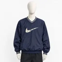 00s y2k ナイキ NIKE ピステ センター刺繍ロゴ プルオーバー - メルカリ