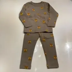 【PARTY BEBE】クマプリント ベビーパジャマ