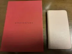 Bonaventura 手帳型iPhone11ケース シェルピンク　箱付き