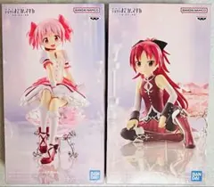 魔法少女まどかマギカ フィギュア 鹿目まどか 佐倉杏子 2種セット