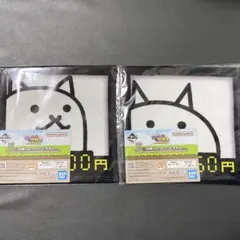 一番くじ にゃんこ大戦争 出陣スロットハンドタオル ２点セット