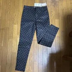 美品‼️ZARA ドット柄 スキニーパンツ 38