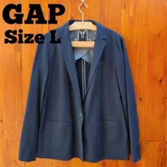 GAP（ギャップ）レディース用 テーラードジャケット ネイビー Lサイズ