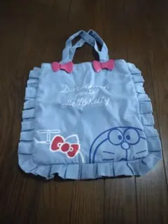 ドラえもん×ハローキティ トートバッグ