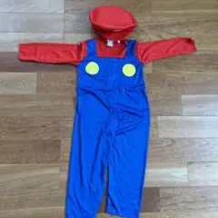 マリオ コスチューム XS 帽子付き　約110センチ