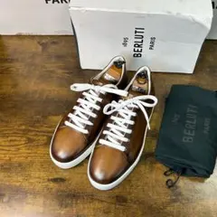42万円 Berluti プレイタイム スニーカー マルチマテリアル 7.5 - メルカリ