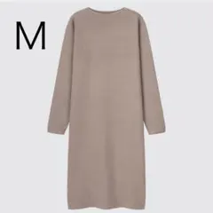 スフレヤーンボートネックワンピース Mサイズ