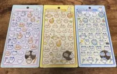 ちいかわ3点セット　ボンボンドロップシール