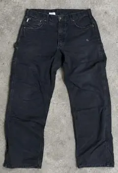 Carharttブラック ペインターシングルニー36×30