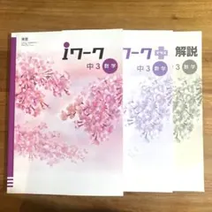 iワーク 中3数学　東書