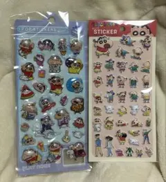 クレヨンしんちゃん ポップステッカーとシールセット