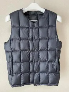 【美品】Fidelityダウンベスト・キルティング　ダークネイビー