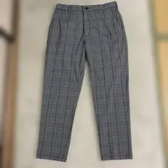 BACKNUMBER イージーアンクルパンツ　チェック柄 スラックスのサムネイル