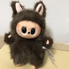 THE MONSTERS ラブブブラウンぬいぐるみ キーホルダー付き