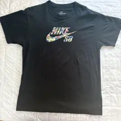 NIKE SB Tシャツ フローラルロゴ ブラックのサムネイル
