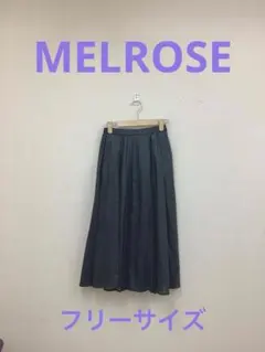 MELROSE mortiniqueレディースロングスカートブラックフリーサイズのサムネイル
