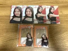 NiziU オンラインくじ アクリルキーホルダー　ステッカー　MAKO