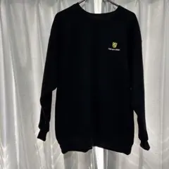 裏起毛　トムとジェリー スウェット 黒色　Lサイズ