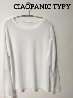 お値下げ終了★CIAOPANIC TYPY サイドスリットシアートップス