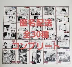 【匿名配送】ジャンプフェア ミニ色紙 全30種 コンプリートセット