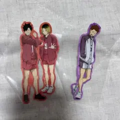 ハイキュー!! ダイカットステッカー 黒尾鉄朗 孤爪研磨 天童覚