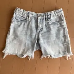 H&M ライトブルー　デニムショートパンツ 130 デニム