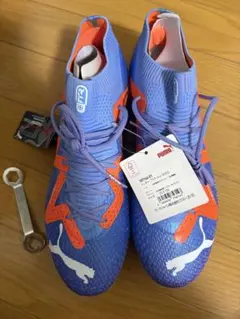 新品 PUMAフィーチャー8アルティメットXキッドスーパー￼FG 27