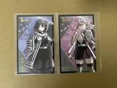 鬼滅の刃 劇場版 無限城編ムビチケ風カード 伊黒小芭内 甘露寺蜜璃