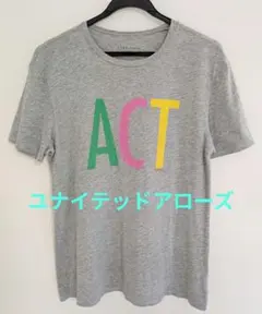 【ユナイテッドアローズ】ACT ロゴ Tシャツ グレーのサムネイル