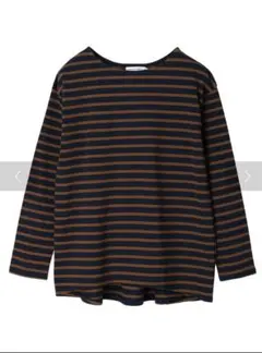 ストライプ長袖カットソー