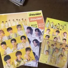SnowManシングル HELLOHELLO 3形態 特典付き セット