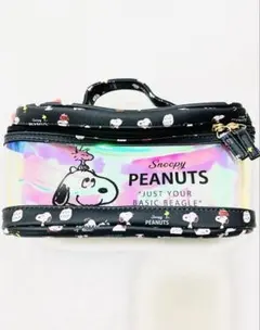 新品スヌーピーメイクバッグコスメポーチアクセサリーインテリアチャーム雑貨プライズ