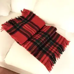 ルーマニア製　大判★160×140cm ROMANO EXPORT ブランケット