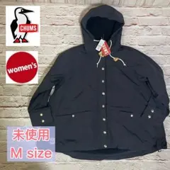 未使用 タグ付き CHUMS ボアパーカー レディース M ブラック